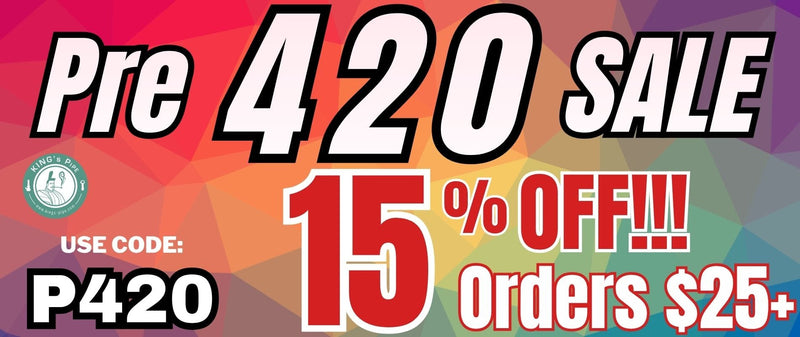 pre 4250 sale on kings pipe online headshop for bongs and vape pens