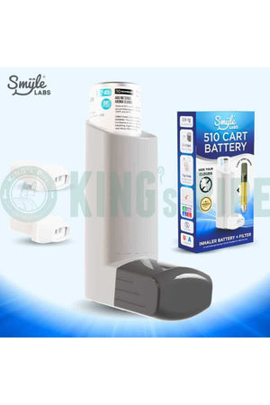 Smyle Labs Inhaler 510 Penjamin Battery + Cloud Filters Grey