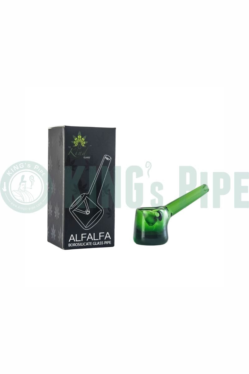 The Kind Pen Alfalfa Glass Hand Pipe Lake Green