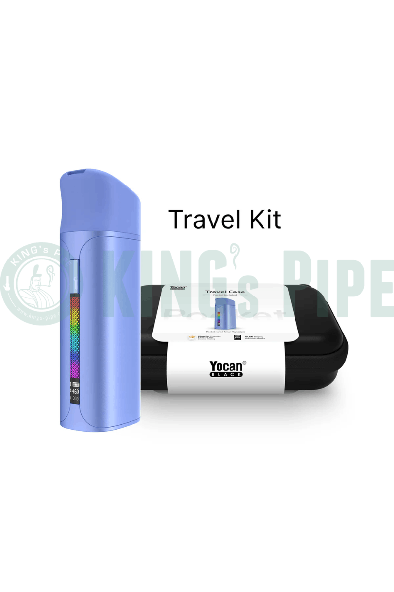 Yocan Black Pocket FULL Travel Kit Sky Blue