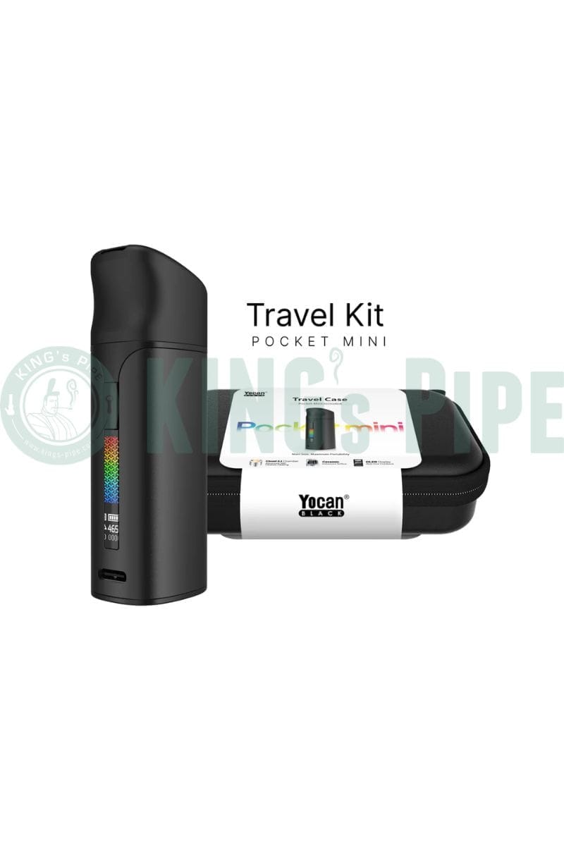 Yocan Black Pocket Mini Travel Full Kit Black