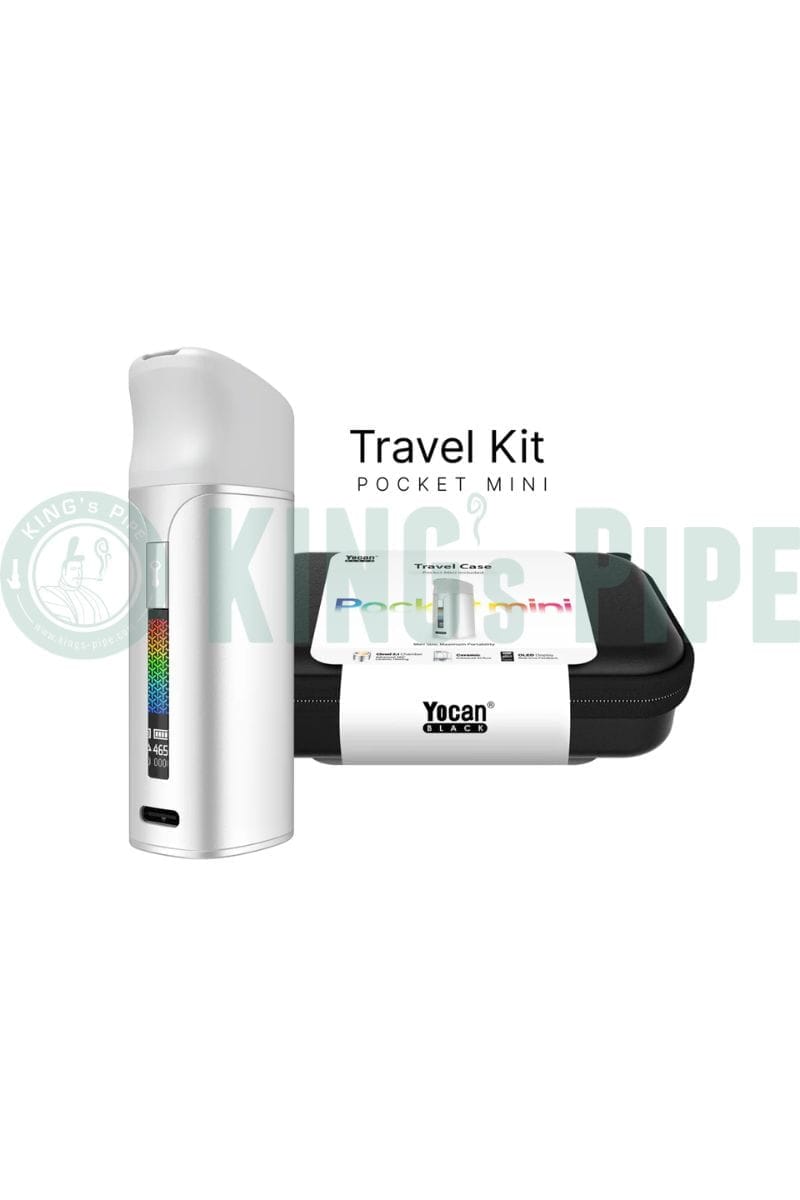 Yocan Black Pocket Mini Travel Full Kit Silver
