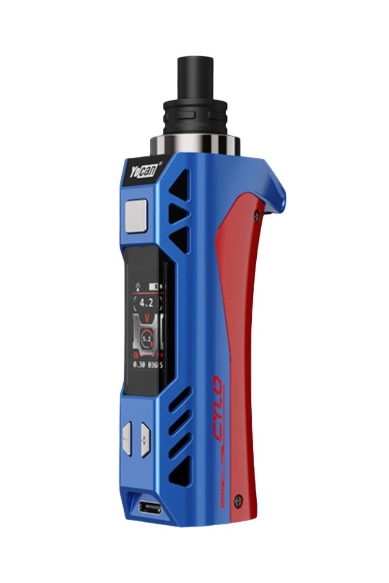 blue and red vape Yocan CYLO Wax Pen
