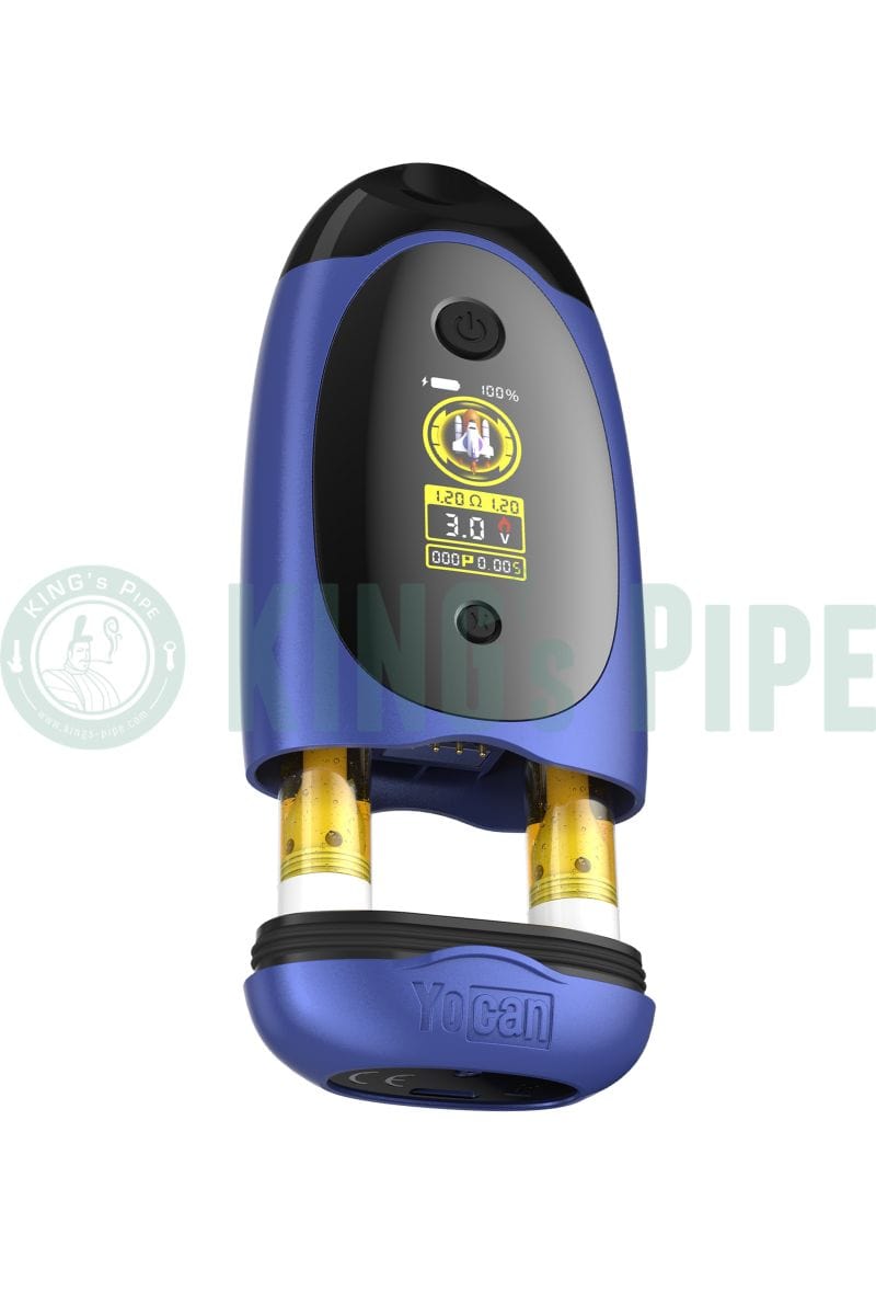 Yocan DUBB Double Cartridge Battery | KING's Pipe Yocan DUBB Double Cartridge Battery | KING's Pipe
