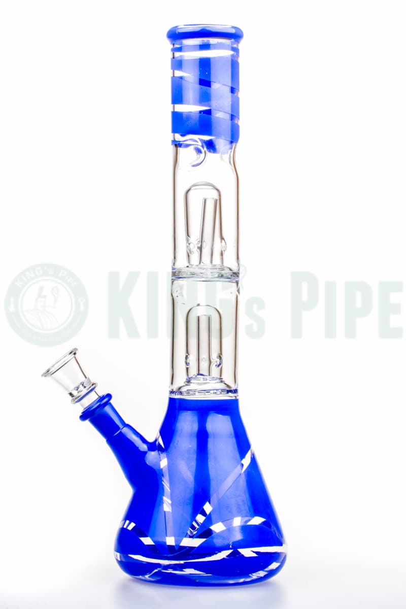 PRINCE 7.5 TALL GLASS BUBBLER HOOKAH SHISHA BONG WATER PIPE