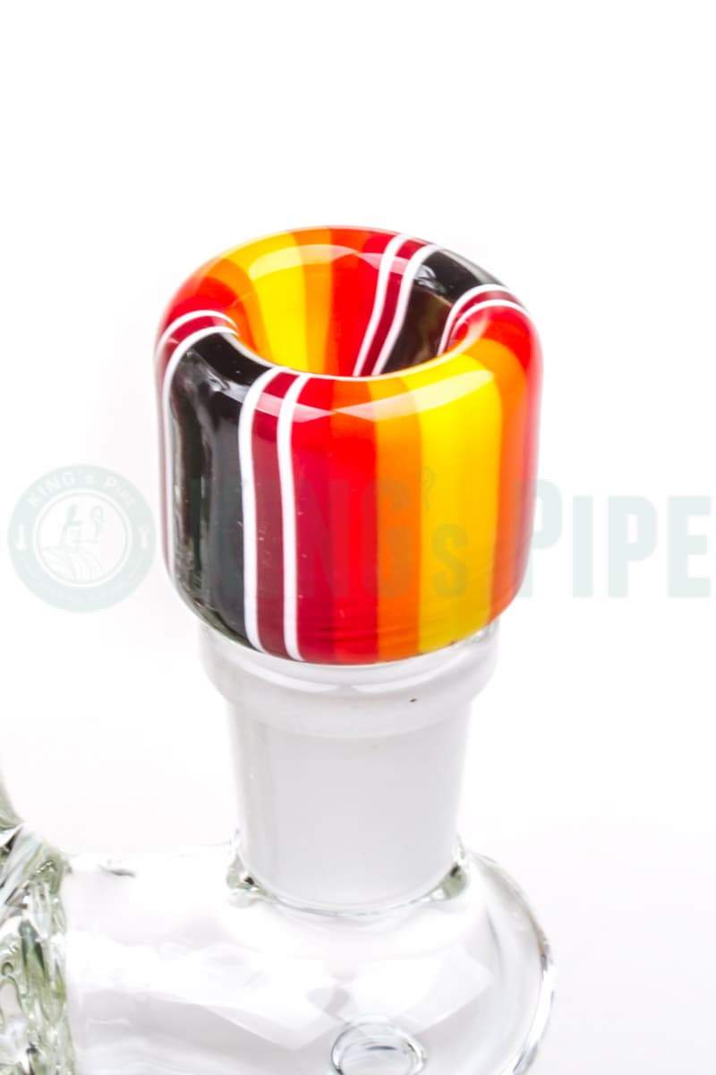 Empire Glassworks - 14mm Male Rainbow Glass Bowl Piece