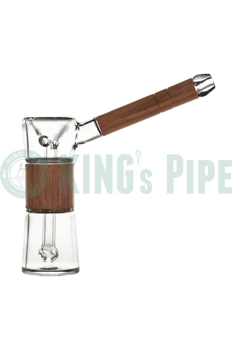 Marley Natural - Glass and Walnut Bubbler