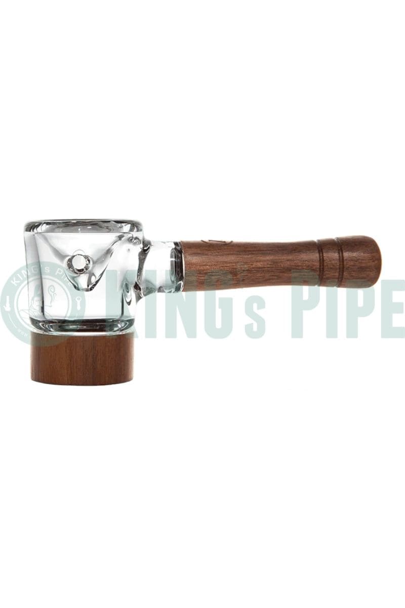 Marley Natural - Glass and Walnut Spoon Pipe