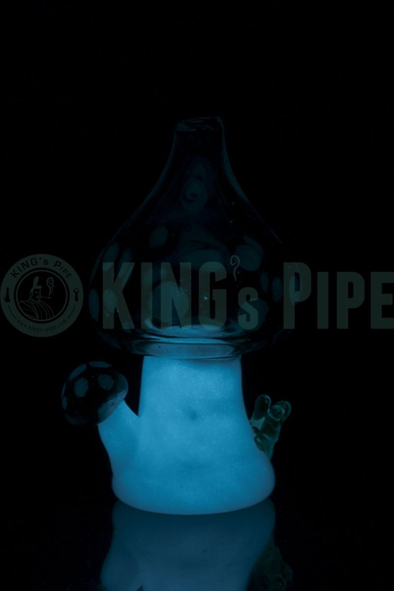 Empire Glassworks - UV Shrooms Bubble Cap