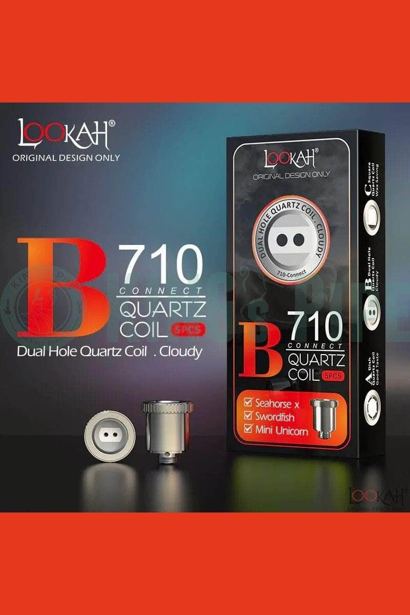 Lookah 710 Quartz Wax Dish Coils (5 Pack)