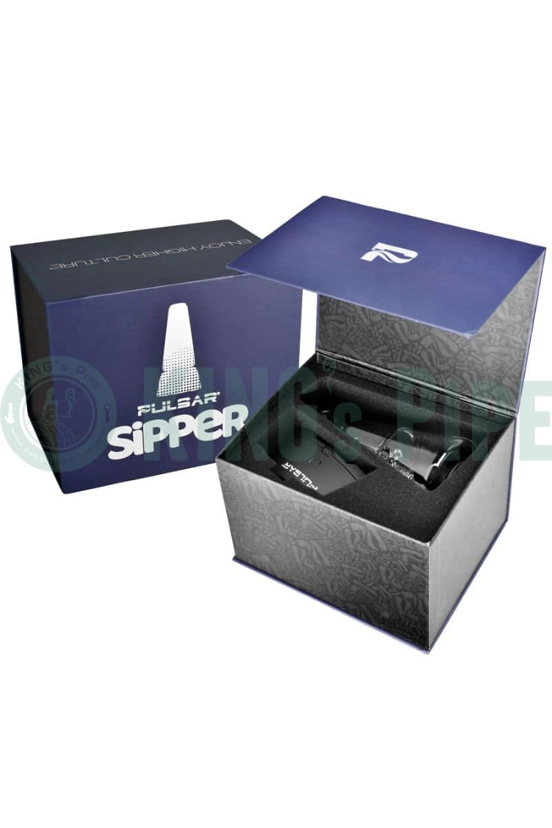 Pulsar Sipper Dual Use Concentrate &amp; 510 Cartridge Vaporizer Bubbler
