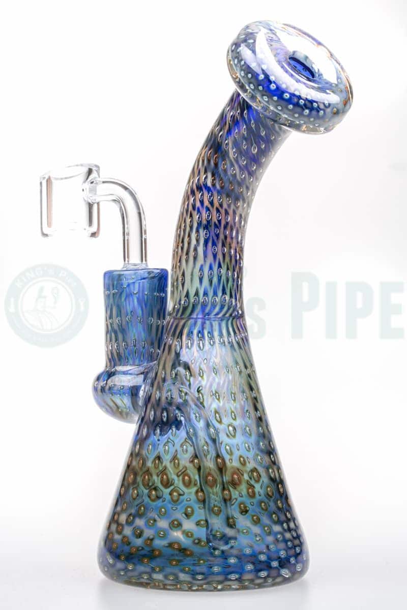 Blue Orochi Dab Oil Rig by Nova Glass