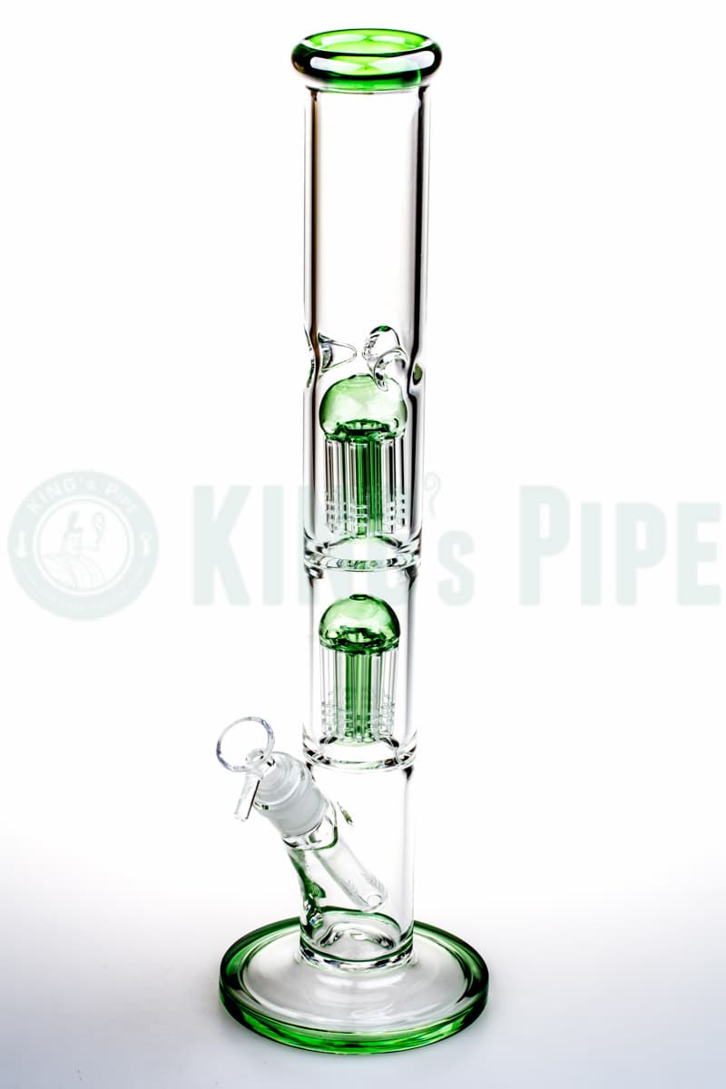 16 Inch Double Tree Straight Bong
