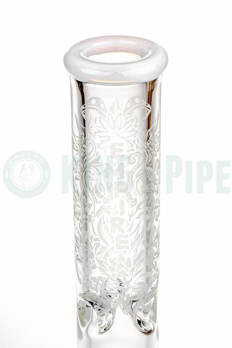 Empire Glassworks - 12&#39;&#39; Sandblasted 9mm Beaker Bong