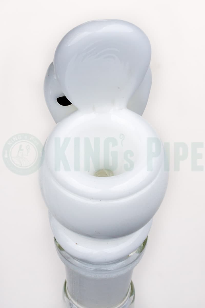 Empire Glassworks - 14mm Male Toilet Bowl Bong Glass Piece