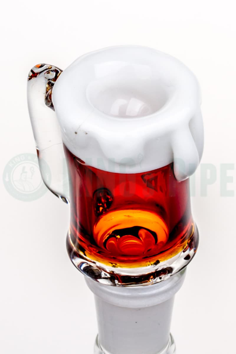 Empire Glassworks - Beer Mug Bong Bowl Piece