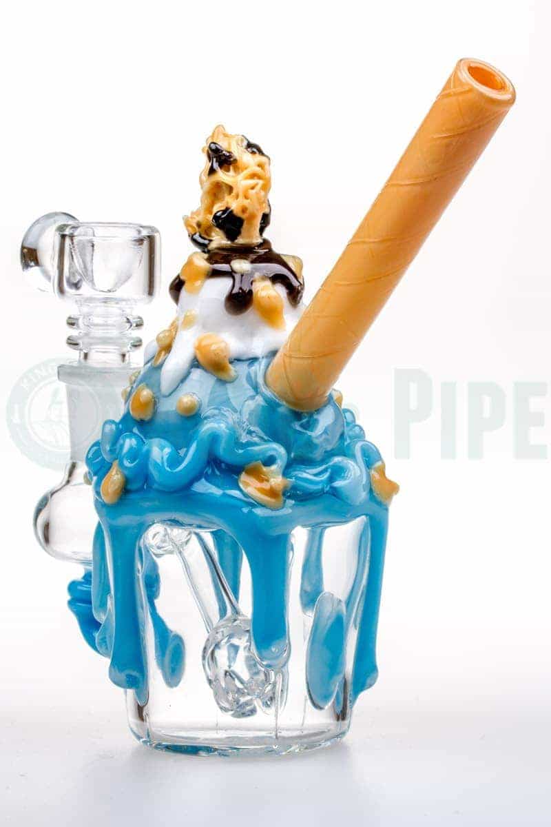 Empire Glassworks - Cookie Monster Sundae Mini Rig