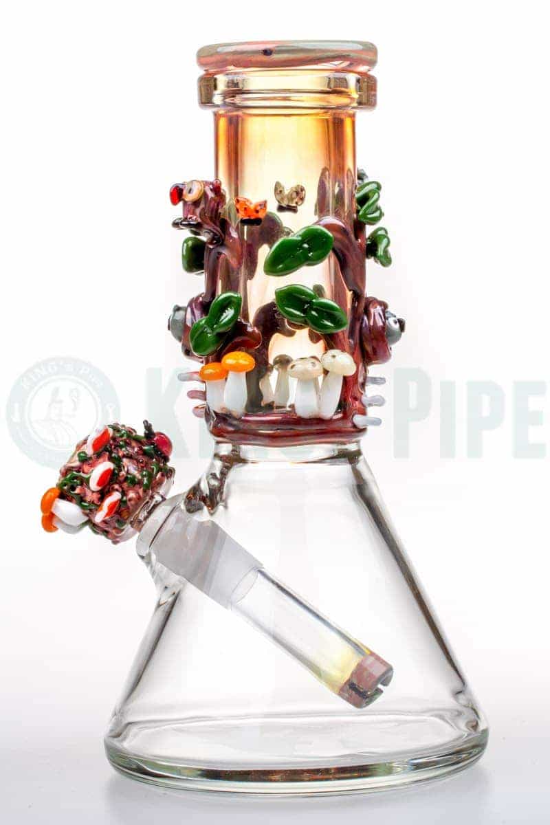 Empire Glassworks - Deep Forest Mini Beaker Bong