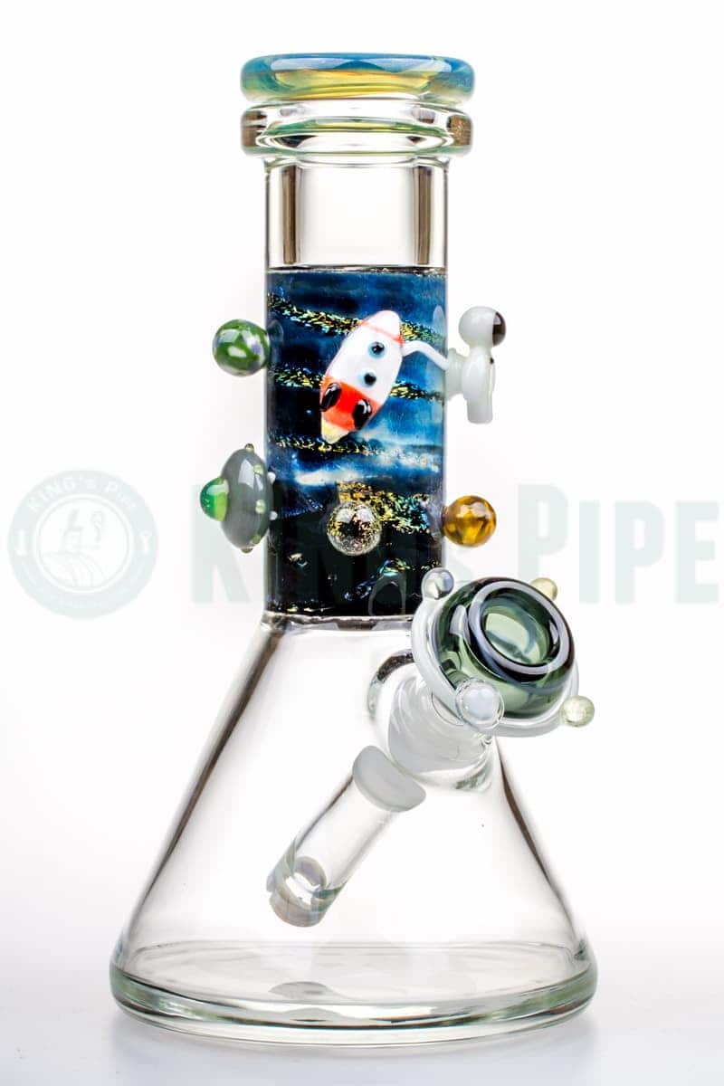 Empire Glassworks Beaker Water Bong Smoking Pipe - Across The Universe –  The High Culture Shop