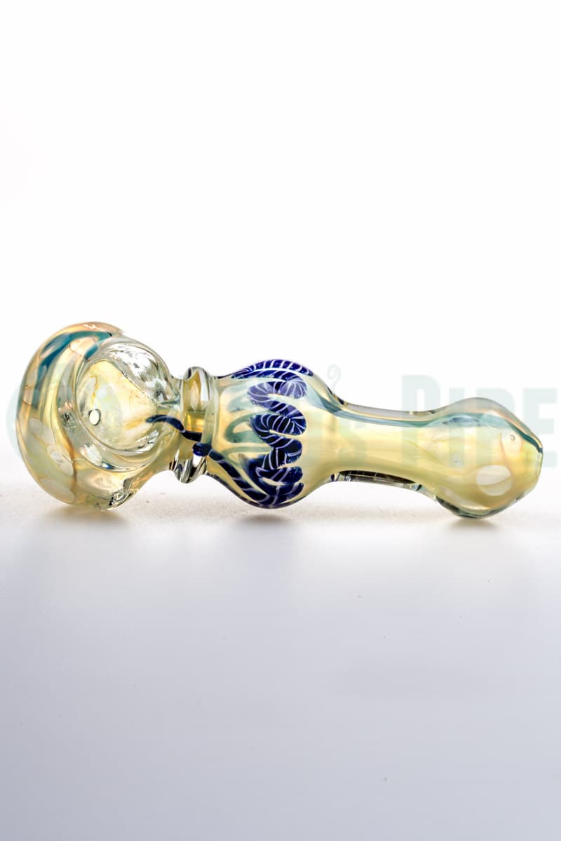 Gold Sky Glass Hand Pipe