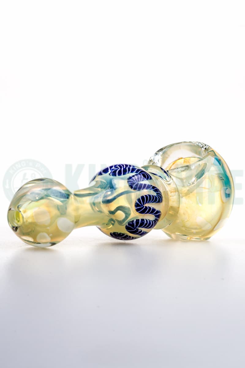 Gold Sky Glass Hand Pipe