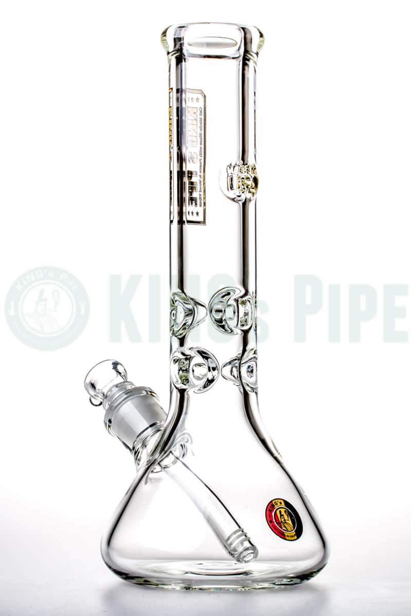 KING's Pipe Glass - 12 Inch 9mm Thick Beaker Bong