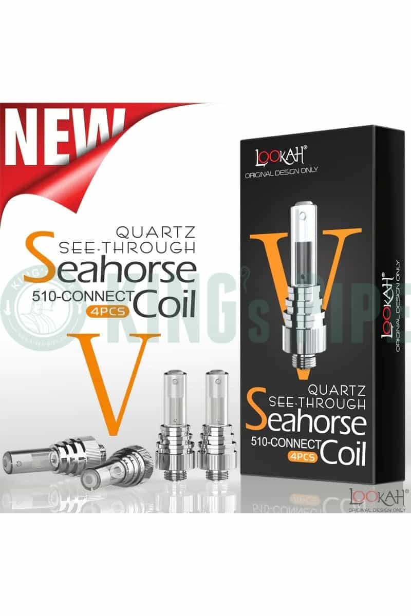 Lookah Seahorse 510 Coil V (Pack of 4)