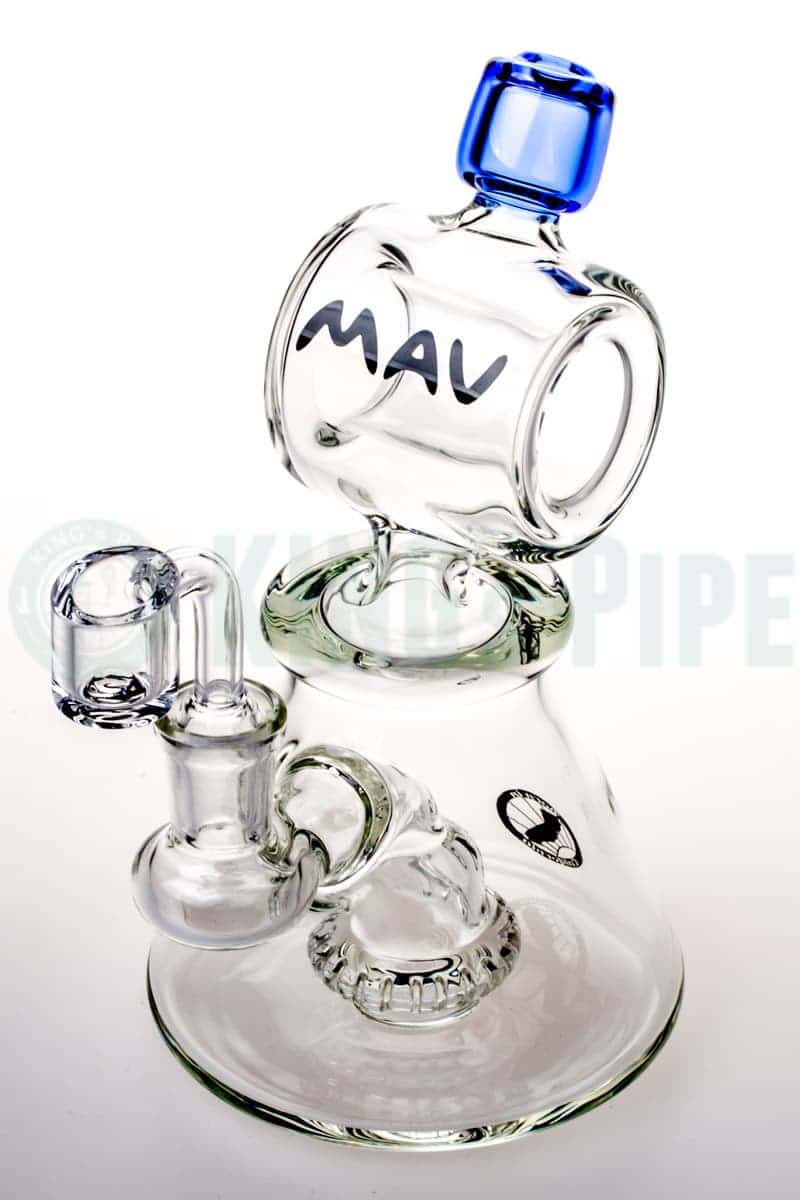 Maverick Glass - Barrel Neck UFO Showerhead Beaker Rig
