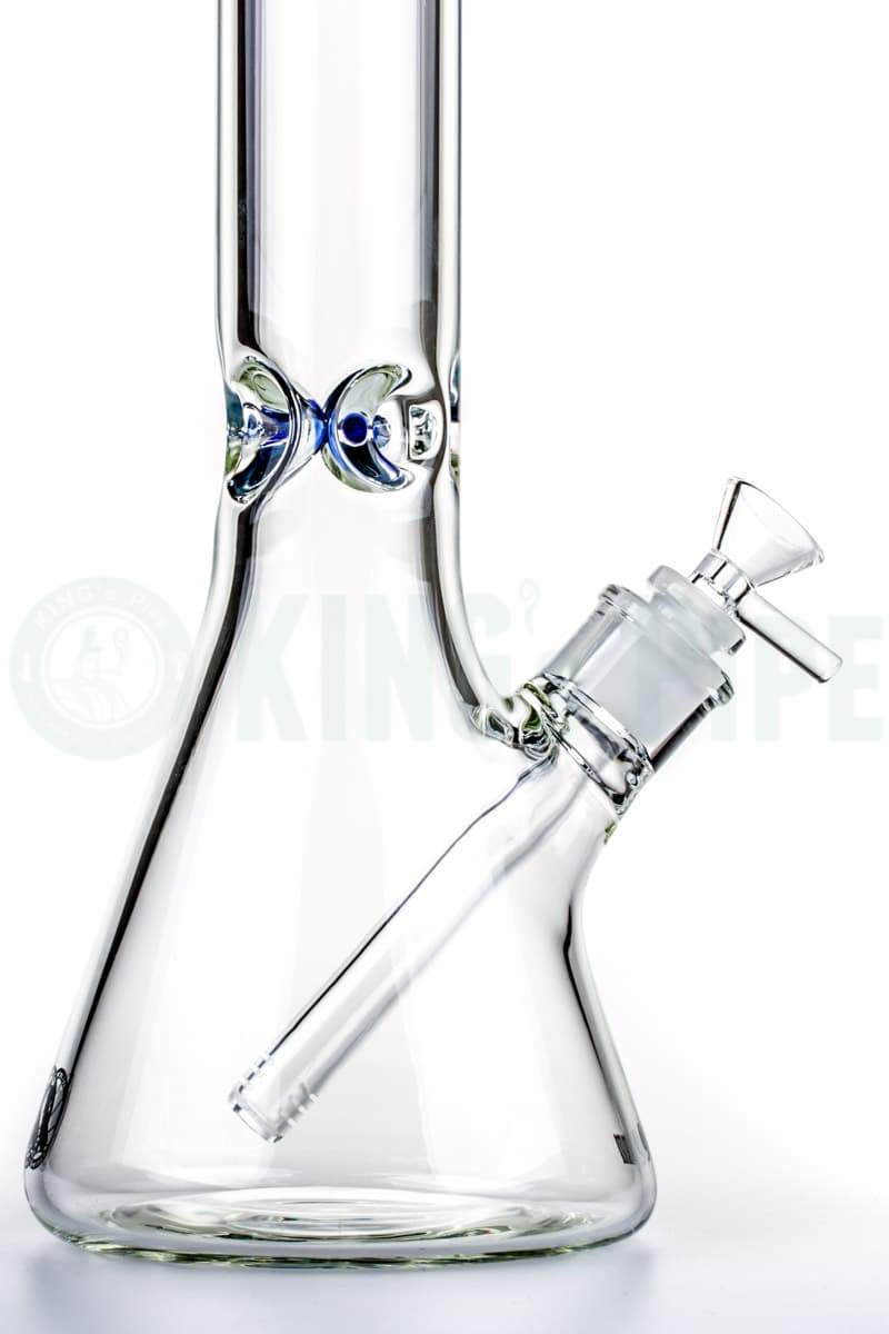 MAV Glass - 18 inch 9mm Bent Neck Beaker Bong