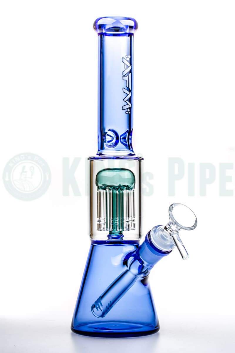 AFM - Tree Perc Colored Glass Beaker Bong | KING's Pipe