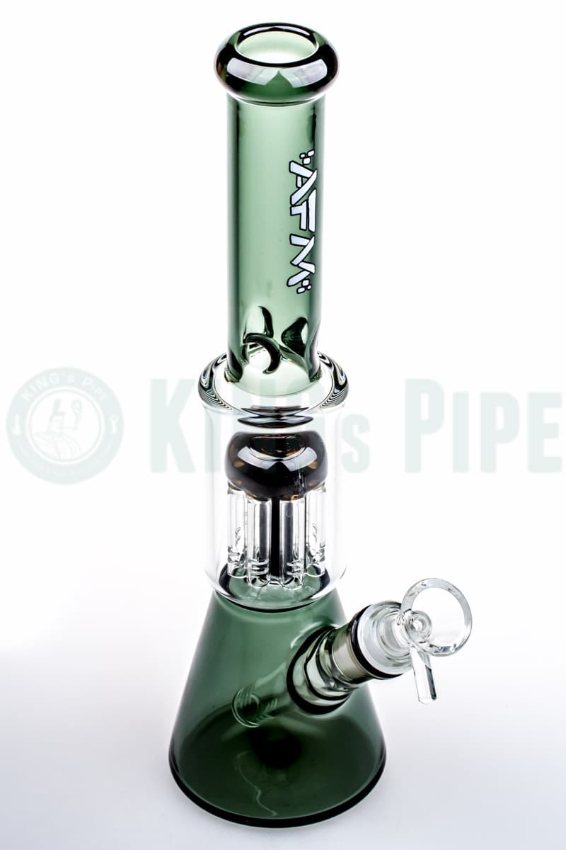 AFM - Tree Perc Colored Glass Beaker Bong