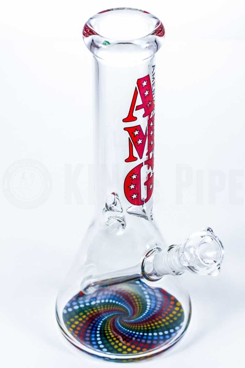 AMG - Tie-Dye Rainbow Beaker Bong