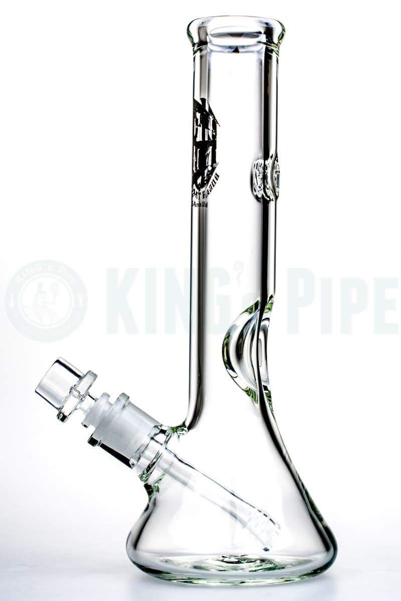 12 inch 9mm Thick Zig Zag Zong Bong  KING's Pipe Glass - KING's Pipe  Online Headshop