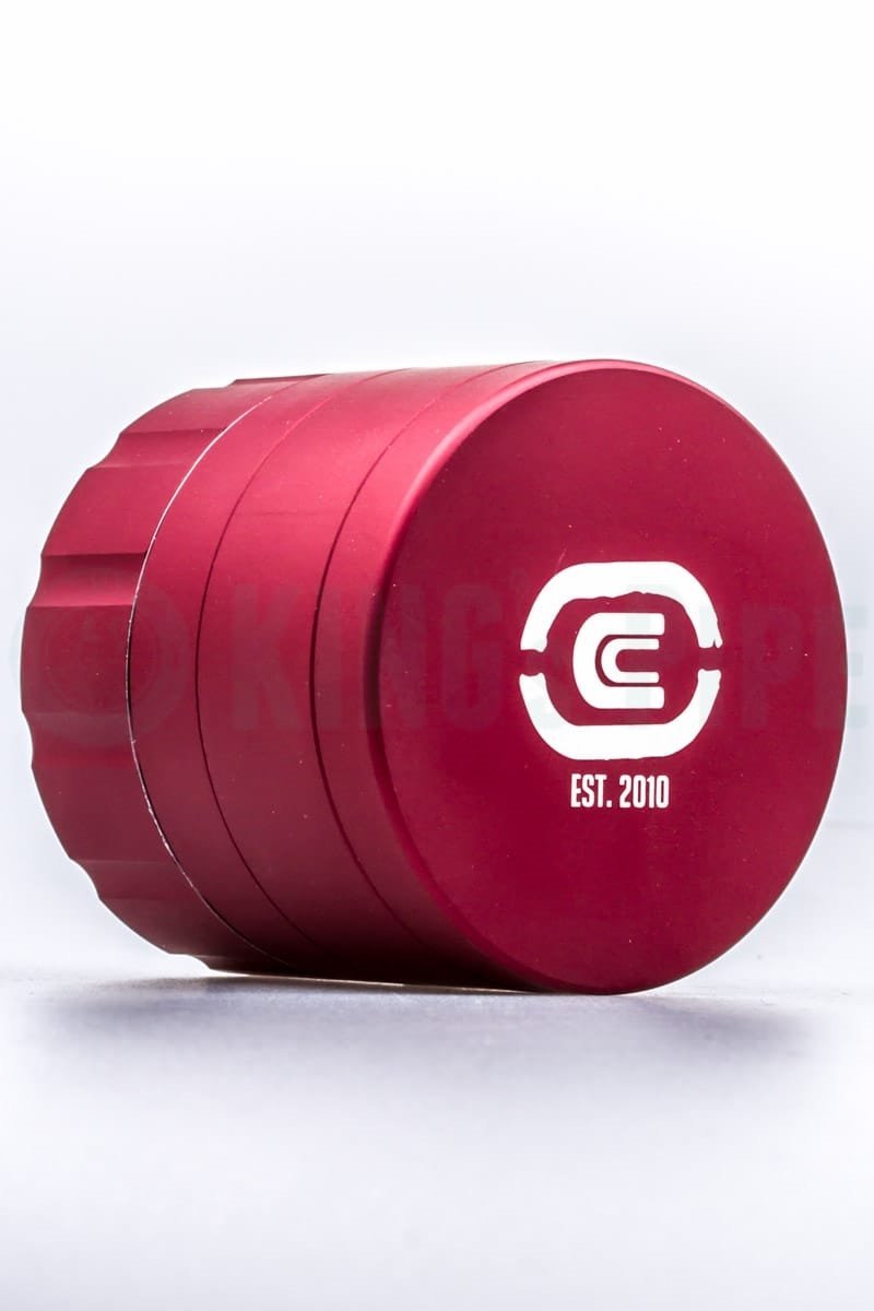 Cali Crusher - Homegrown Standard 4 Piece Grinder Red