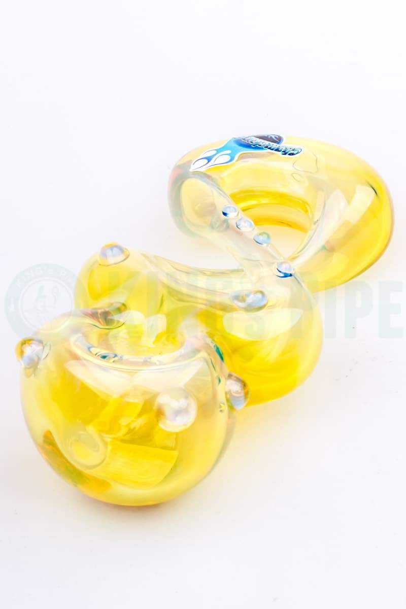 Chameleon Glass - Fumed Pretzel Glass Pipe