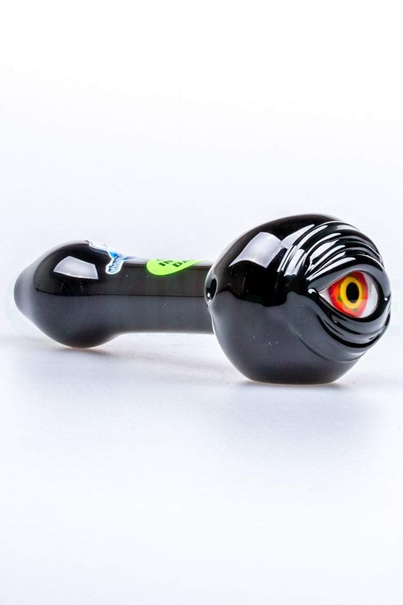 Chameleon Glass - Glow In The Dark Cyclops Hand Pipe