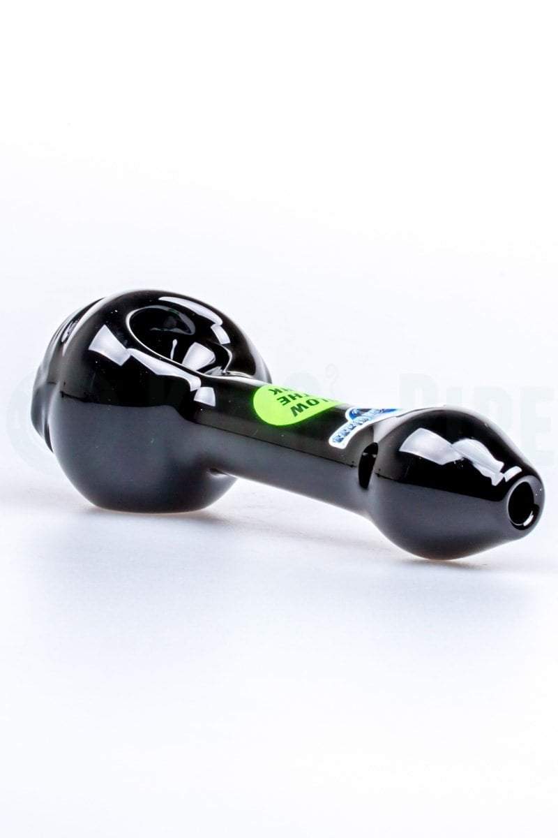 Chameleon Glass - Glow In The Dark Cyclops Hand Pipe