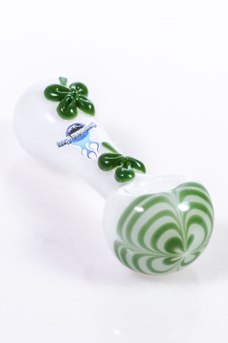 Chameleon Glass - Lucky Charm Glass Spoon Pipe