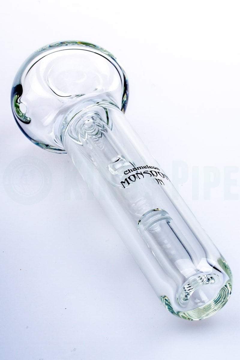 Chameleon Glass - Clear Monsoon Spubbler Glass Pipe