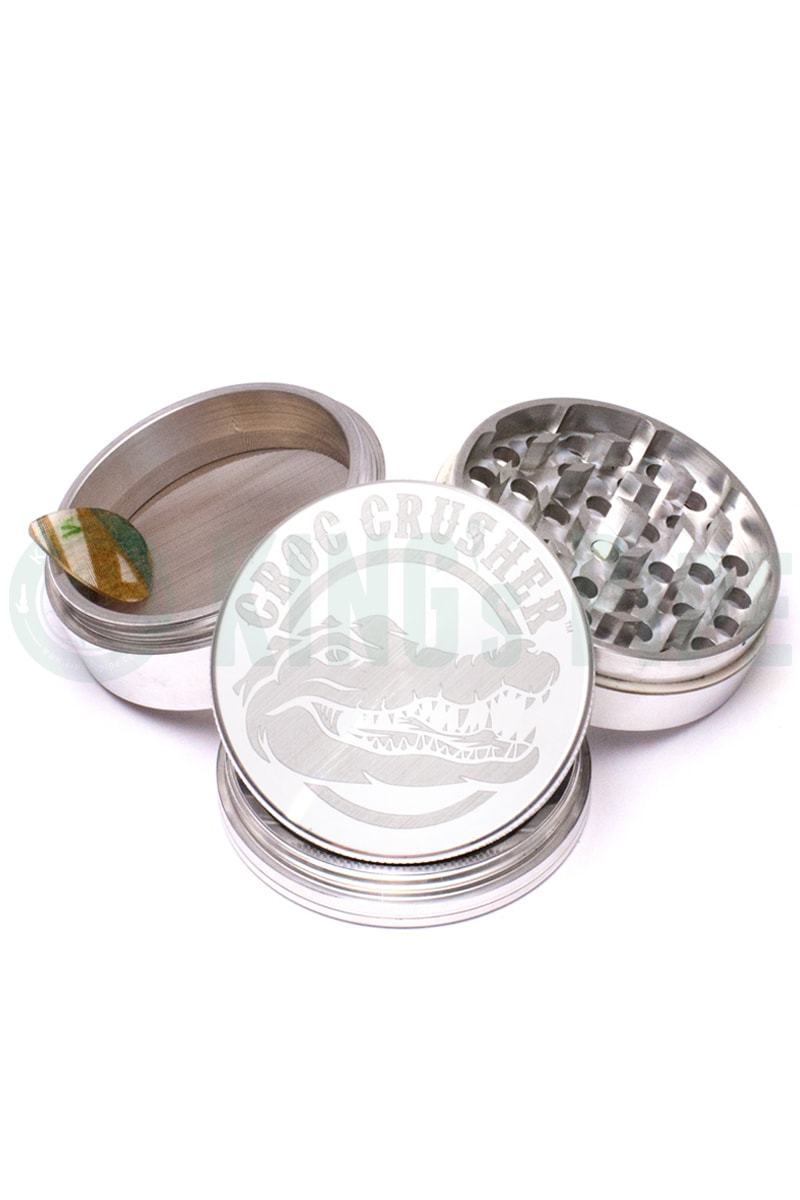 Croc Crusher - 1.5 Inch 4 Piece Grinder Black