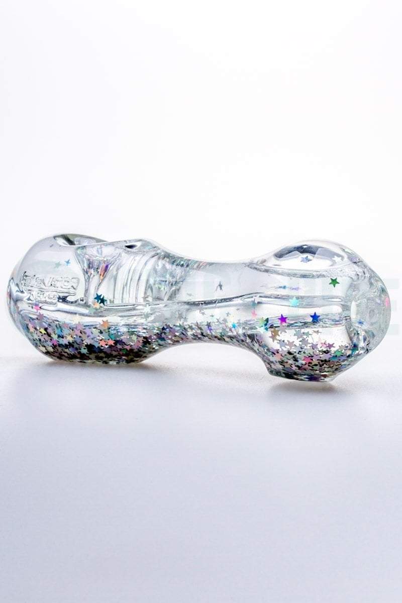 Elevator Glass - Freeze-A-Bowl Glitter Pipe in Hollywood
