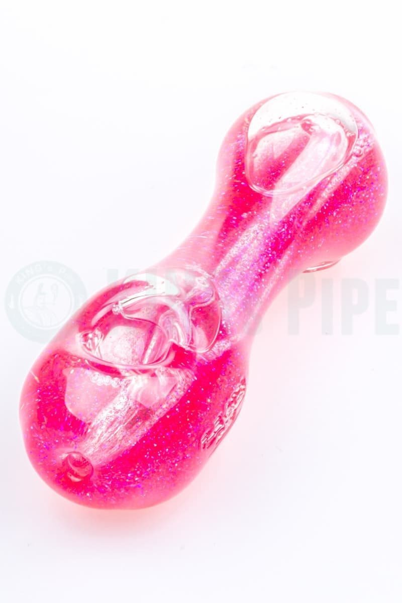 Elevator Glass - Freeze-A-Bowl Glitter Pipe in Hot Pink