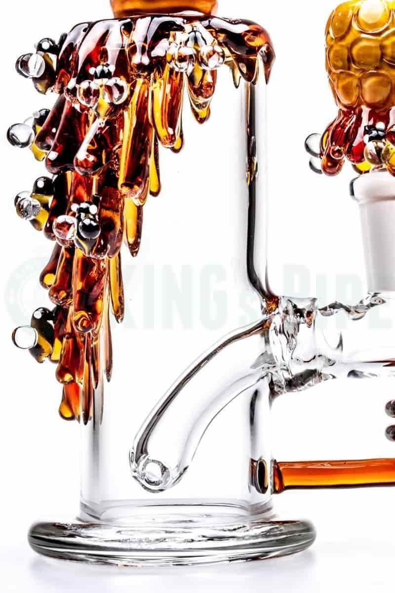 Empire Glassworks - Bee Hive Mini Dab Rig | KING's Pipe