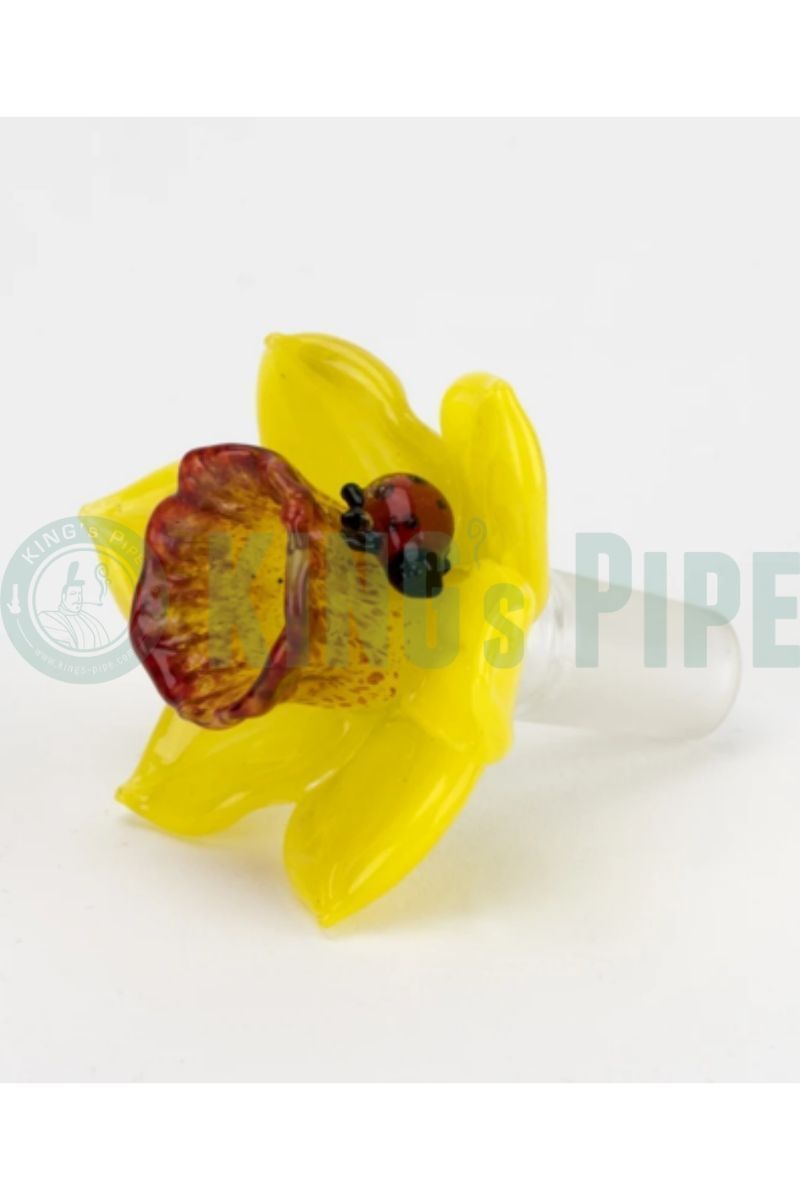 Empire Glassworks - Daffodil Flower Bong Bowl
