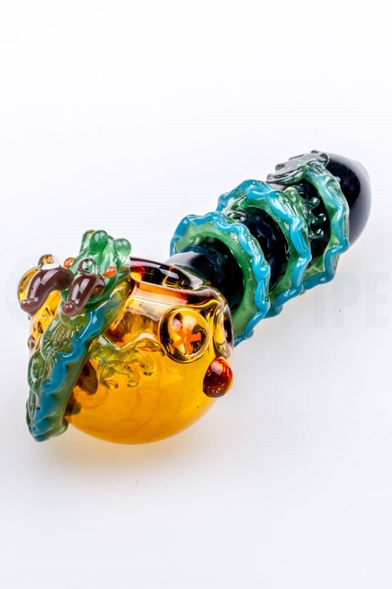 Empire Glassworks - 4.25'' Mini Dragon Glass Spoon Pipe