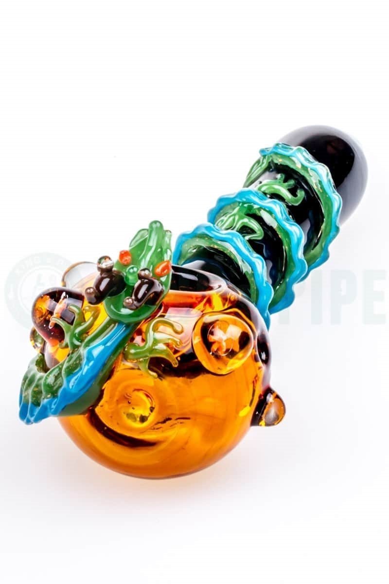 Empire Glassworks - 6&#39;&#39; Dragon Glass Spoon Pipe