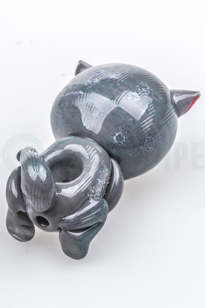 Empire Glassworks - Mad Cat Upright Glass Pipe