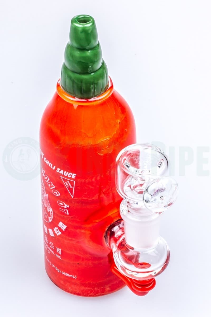 Empire Glassworks - Sriracha Bottle Dab Rig