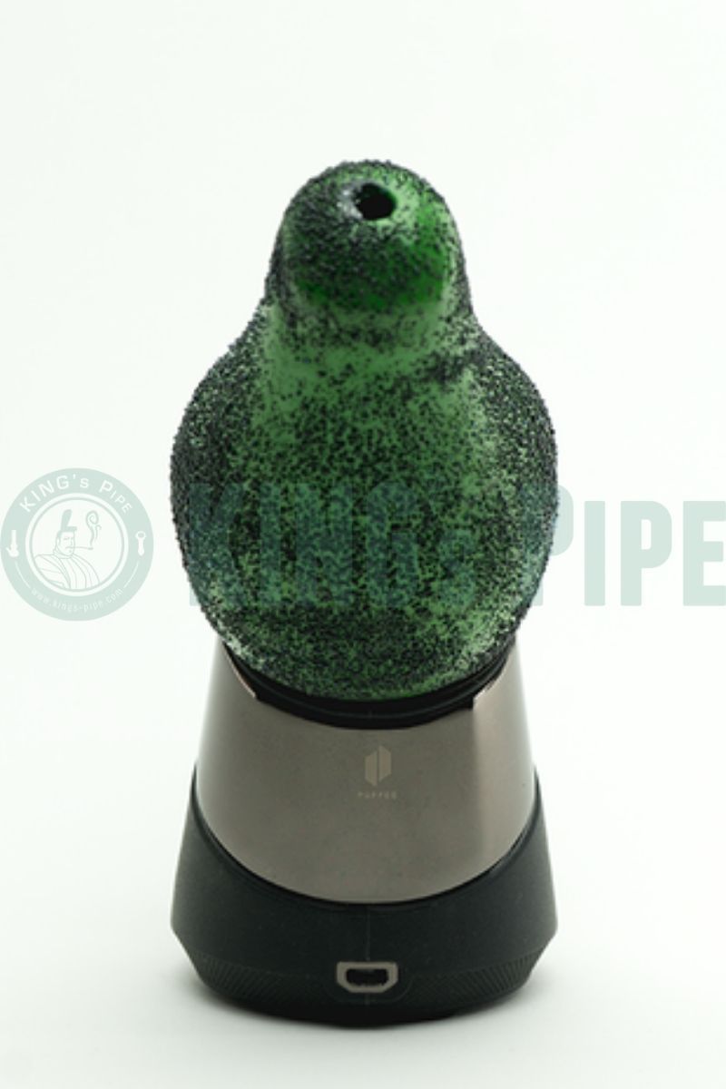 Empire Glassworks - Puffco Peak Glass Attachment - Avocado / Sriracha Bottle