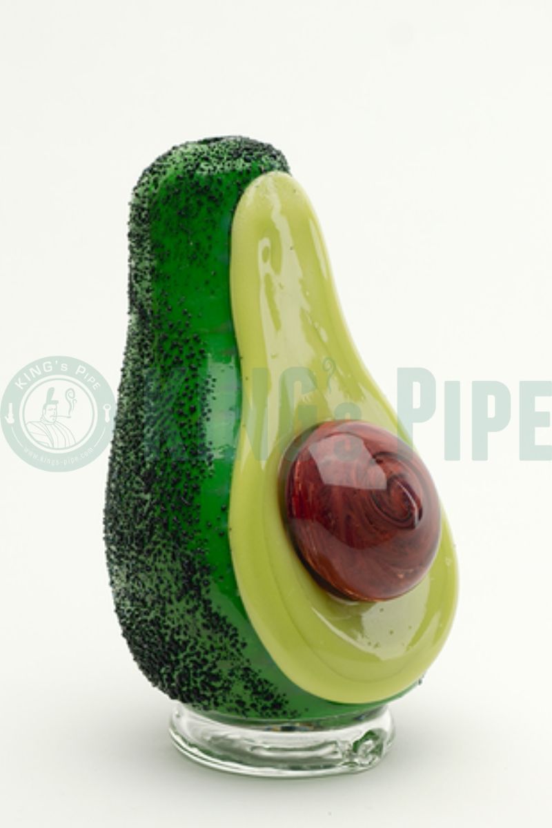 Empire Glassworks - Puffco Peak Glass Attachment - Avocado / Sriracha Bottle